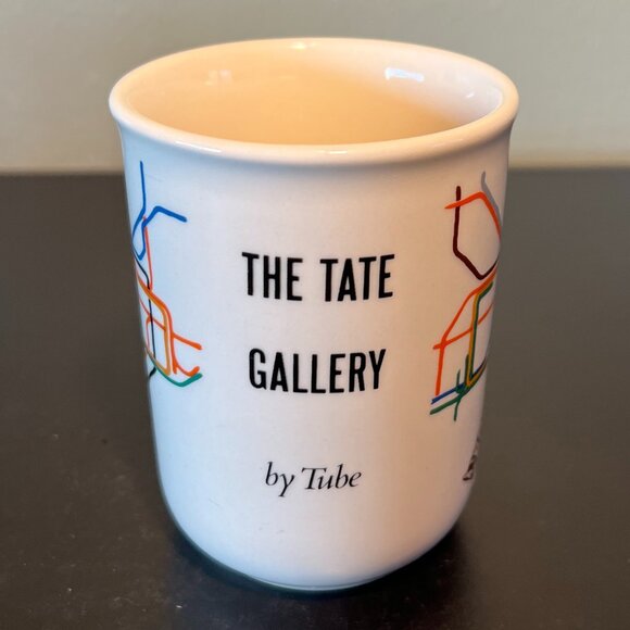 TATE GALLERY by TUBE London Mug ~ Art by David Booth ~ England ~ KILNCRAFT ~ UK - Picture 3 of 12